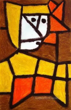  vestido pintura - Mujer con vestido campesino Paul Klee